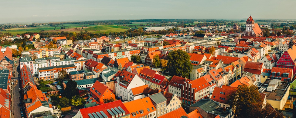 Blick vom Dom auf die Altstadt