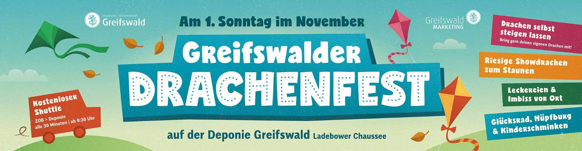 Drachenfest_Greifswald_Headbanner - © Wally Pruß
