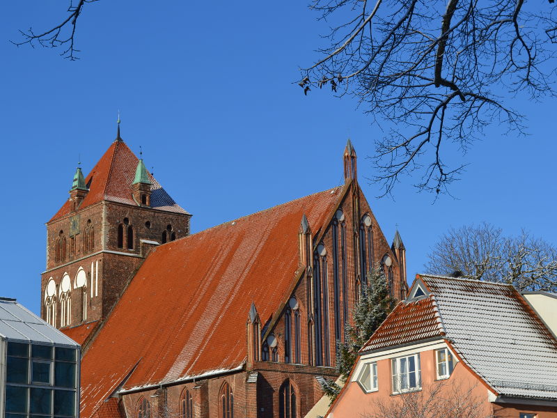 St. Marien im Winter St. Marien im Winter