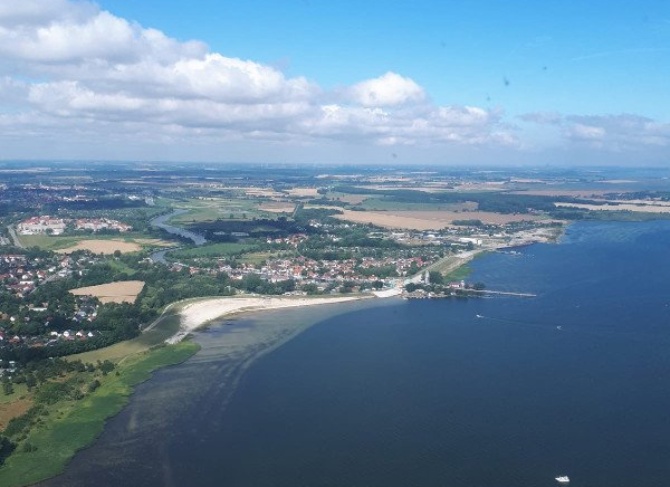 Rundflug über dem Greifswalder Bodden © Heliflight Vorpommern Rundflug über dem Greifswalder Bodden