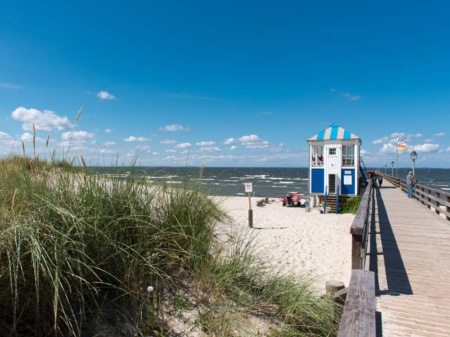 Strandaufgang im Seebad Lubmin