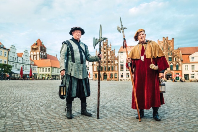 Nachtwaechter Greifswald © Wally Pruss Nachtwaechter Greifswald