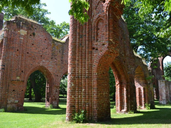 Klosterruine Eldena © Pressestelle Greifswald Klosterruine Eldena