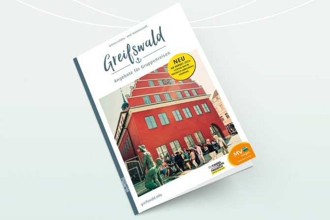Broschuere Greifswald Gruppenreisen 2023 Broschuere Greifswald Gruppenreisen 2023