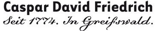 Logo Caspar David Friedrich