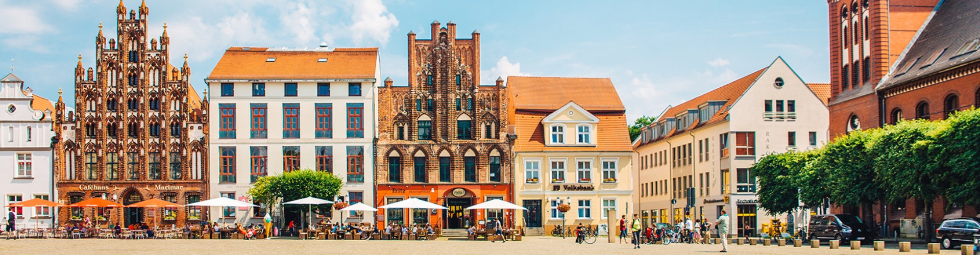 Backsteingiebelhäuser Markt 11 und Markt 13