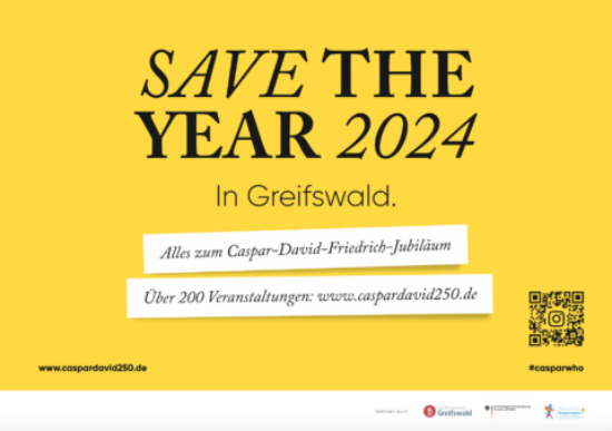 Save the Date Caspar David Friedrich 2024
