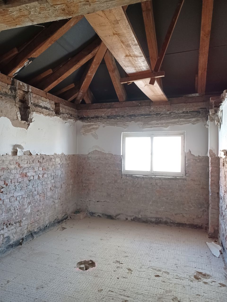 Entkernung der Innenbereiche im Bestandsgebäude